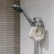 Croll&amp;Denecke bambusz fürdőszivacs, fekete