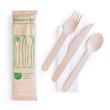 Vegware fa evőeszközkészlet - 4db-os Vegware fa evőeszközkészlet - 4db-os