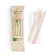 Vegware fa evőeszközkészlet - 3db-os Vegware fa evőeszközkészlet - 3db-os