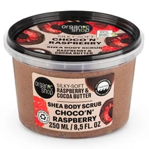 Organic Shop testradír, puhító, Csokis málna, 250ml