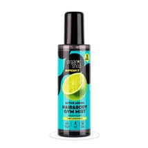 Organic Shop Sport haj- és testpermet, lime és bergamot, Active Aroma, 200ml