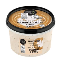 Organic Shop testradír, Peanut Latte, mogyoró és shea vaj, 250ml Organic Shop testradír, Peanut Latte, mogyoró és shea vaj, 250ml