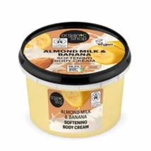 Organic Shop testápoló, puhító, mandulatej és banán, 250ml