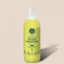 Cleaneco fertőtlenítő kétfázisú mosogatószer koncentrátum, pumpás, citrus, 1l