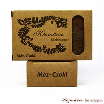Kézműves prémium háziszappan, méz-csoki, 80g