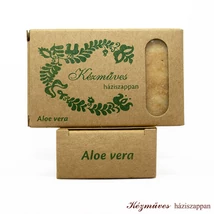Kézműves prémium háziszappan, aloe vera, 80g