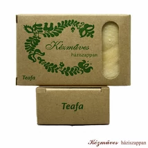 Kézműves prémium háziszappan, teafa, 80g