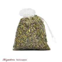 Kézműves levendulavirág organza tasakban, 10g