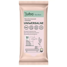 Luba ECO természetes tisztító nedves törlőkendő, bútor, 50db