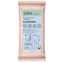 Luba ECO természetes tisztító nedves törlőkendő, fürdőszoba, 50db