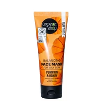 Organic Shop arcmaszk kiegyensúlyozó tökmagolaj és méz 75ml