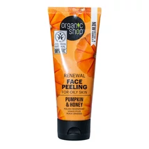 Organic Shop arcpeeling megújító tökmagolaj és méz 75ml