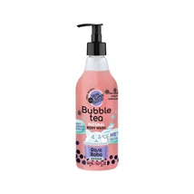 Skin Super Good Bubble Tea tusfürdő, puhító, Rose Buba eperrel és hibiszkusszal, 500ml