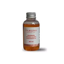 Yamuna növényi alapú masszázsolaj, borsmenta-rozmaring, paprikás, 50ml
