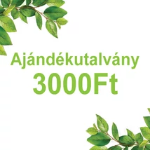 Greenyshop ajándékutalvány 3000 Ft