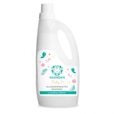 Anandam baby allergénmentes mosógél, illatmentes, 1l