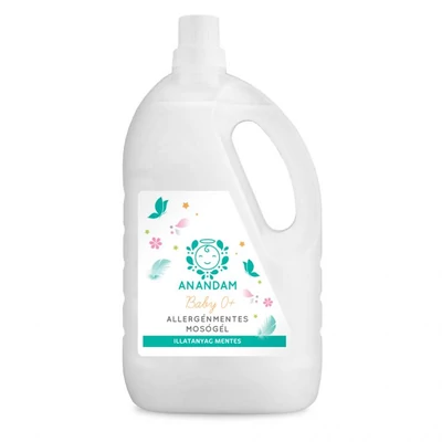 Anandam baby allergénmentes mosógél, illatmentes, 3l