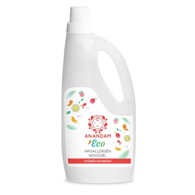 Anandam eco hipoallergén mosógél, gyümölcsvarázs, 1l