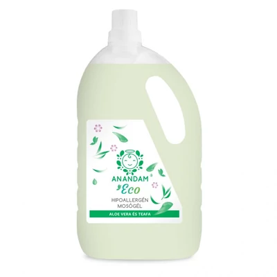 Anandam eco hipoallergén mosógél, aloe és teafa, 3l
