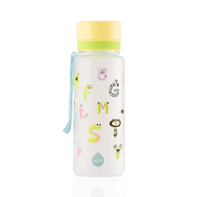 EQUA BPA-mentes műanyag kulacs, Alpha Zoo, 600ml
