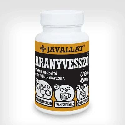 Javallat Aranyvessző kapszula, 60db