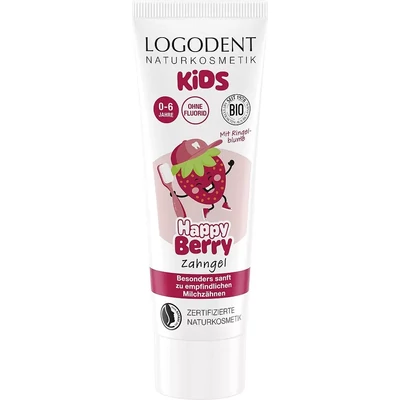 Logodent Kids Happy Berry gyermek fogkrém, 75ml