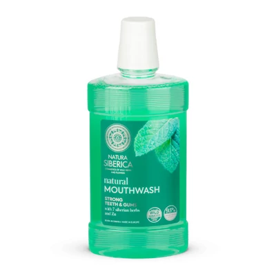 Natura Siberica szájvíz, fog- és ínyerősítő, 520ml