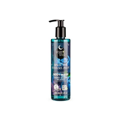 Organic Shop tusfürdő, relaxáló, levendula áfonya és melatonin, 260ml