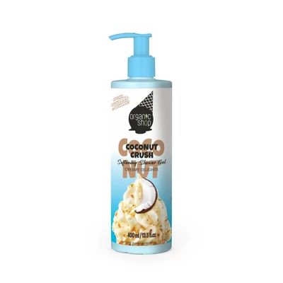 Organic Shop tusfürdő, puhító Kókusz fagyi, 400ml