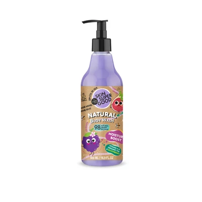 Skin Super Good tusfürdő, füge és szeder, Moisture boost, 500ml