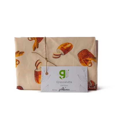 Greeny textil szalvéta, egyrétegű, 37x37cm, pékárus