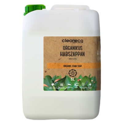 Cleaneco organikus habszappan, mangó illattal, 5l 
