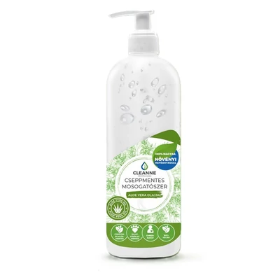 Cleanne cseppmentes mosogatószer aloe vera olajjal, 500ml