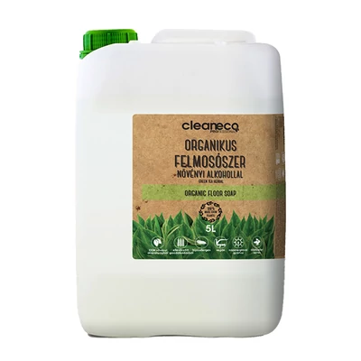 Cleaneco organikus felmosószer koncentrátum, zöldtea, 5l