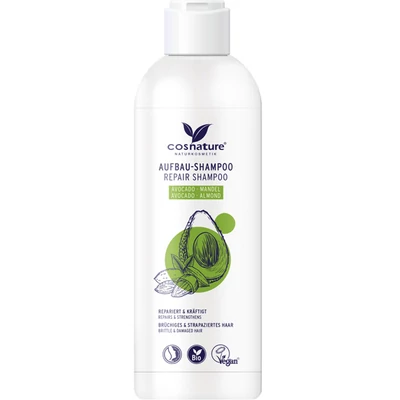 Cosnature sampon, regeneráló, avokádó és mandula, 200ml.