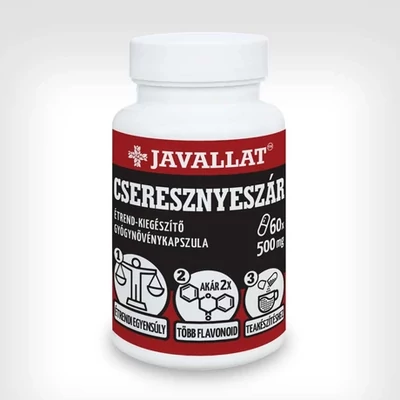 Javallat Cseresznyeszár kapszula, 60db