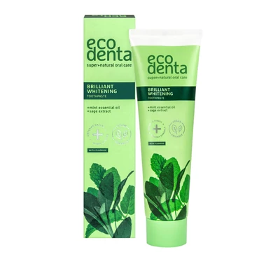 Ecodenta ragyogást adó fehérítő fogkrém 100ml