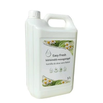 Easy Fresh mosogatógél, bőrkímélő, kamilla és aloe vera, 5l