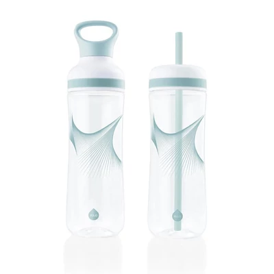EQUA Flow 2in1 műanyag kulacs Wave 750/800ml
