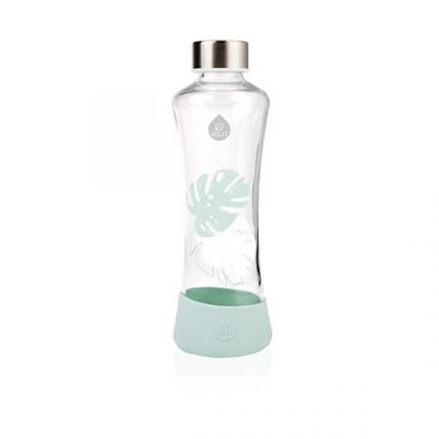EQUA Urban Jungle üvegkulacs, monstera, 550ml
