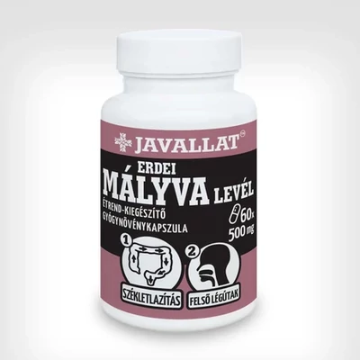 Javallat Erdei mályva levél kapszula, 60db