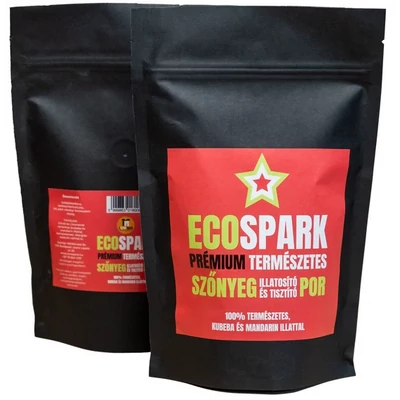 EcoSpark szőnyeg tisztító és illatosító por, 400g