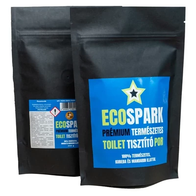 EcoSpark prémium természetes wc tisztító por, 250g
