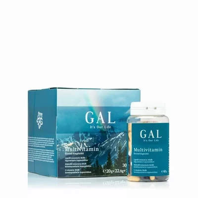 GAL multivitamin étrend-kiegészítő kapszula, 30+60+30db