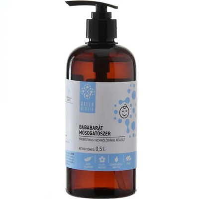 Greenbiotic bababarát mosogatószer 500ml