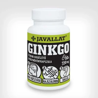 Javallat ginkgo kapszula, 60db