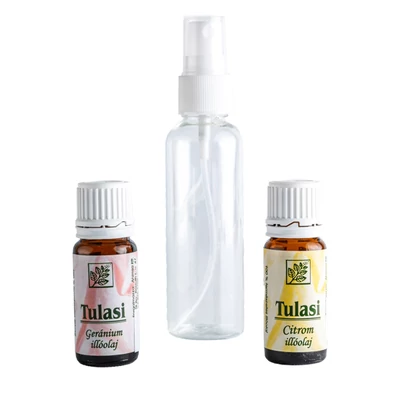 Szúnyogriasztó spray (citrom és geránium)