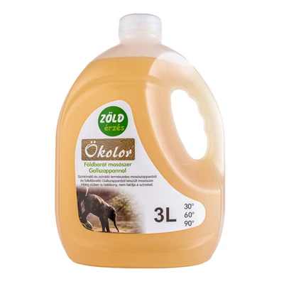 Zöld Érzés mosógél, Ökolor, 3l