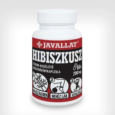 Javallat Hibiszkusz kapszula