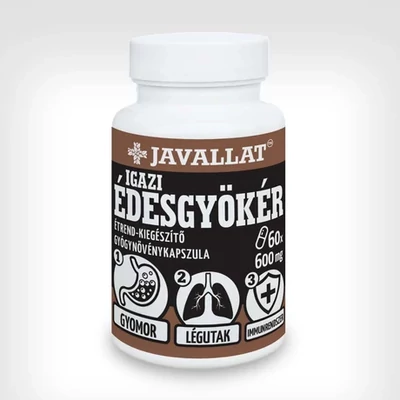 Javallat Igazi édesgyökér kapszula, 60db